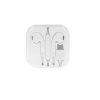 Casti audio cu microfon JXL-263, conector Type-C, albe