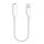 Cablu adaptor Lightning to jack 3.5 mm JXL-265,  iPhone/IPad, alb