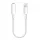 Cablu adaptor Lightning to jack 3.5 mm JXL-265,  iPhone/IPad, alb