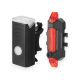 Set lanterna si lumina stop pentru bicicleta HY-025, incarcare USB