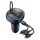 Modulator FM Bluetooth C39, incarcator auto 2 porturi USB + 1 port PD, lumini RGB, cablu 3 capete