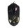 Mouse gaming cu cablu Yelandar M80, 800/1500/2400/3200 DPI, lumini RGB, negru