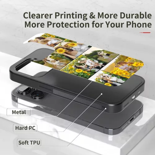 Husa protectie Apple iPhone 17 Pro, Colorful Aluminium TPU, La Bubu, diverse modele