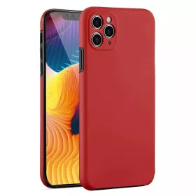   Husa protectie Huawei Y5P (fata + spate) Fully PC & PET 360°, rosie