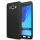 Husă Full Cover 360° pentru Samsung Galaxy J7 2016 (față + spate + sticlă), neagră
