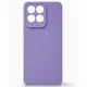 Husa protectie Honor X6B, Matt TPU My Choice, silicon moale, mov lila