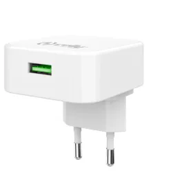   Incarcator casa Celly, 4 capete (USA/EU/UK/AU), 2.4A, 12W, alb