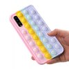 Husa antistres tip Pop It! pentru Samsung Galaxy A70, multicolora