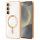 Husa Samsung Galaxy S23 Plus, Electroplating Magsafe TPU, protectie camera, aurie
