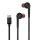 Casti audio cu microfon Andowl EA-45, conector Type C, negre, conector Type C, negre