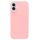 Husa protectie Apple iPhone 16 Plus, Matt TPU My Choice, silicon moale, roz pal