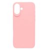 Husa protectie Apple iPhone 16 Plus, Matt TPU My Choice, silicon moale, roz pal