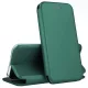 Husa Samsung Galaxy A17, Prestige Book, inchidere magnetica, verde