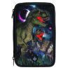 Penar echipat TopModel, 3 compartimente, Dino World, Led Galaxy 