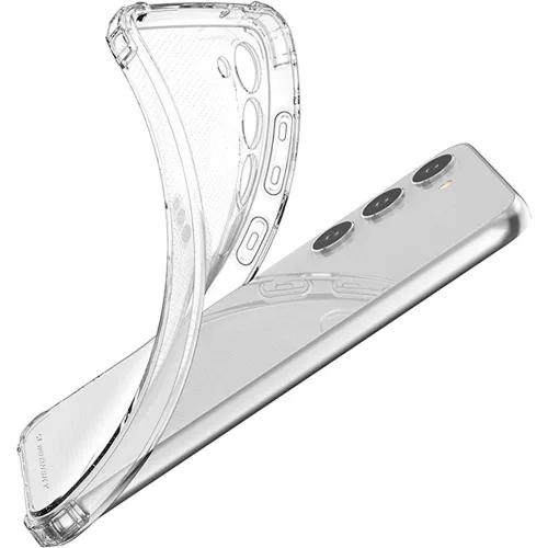 Husa Samsung Galaxy A17, TPU transparent, intarituri in colturi, grosime 1,5 mm