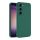 Husa Samsung Galaxy A16 5G, Luxury Silicone, protectie camera, catifea in interior, verde inchis