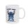 Cana ceramica personalizata, design My spirit animal, 330 ml, alba