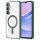 Husa Samsung Galaxy A55 5G, Electroplating Magsafe TPU, protectie camera, verde