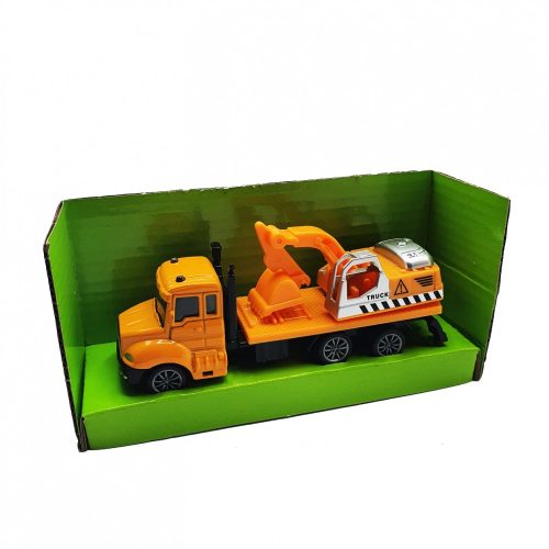 Excavator de jucarie pentru copii, 12 cm