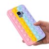 Husa antistres tip Pop It! pentru Samsung Galaxy S9, multicolora