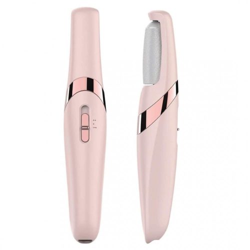 Pila electrica pentru calcaie AORLIS AO-78096, lumina LED, incarcare USB, 2 role