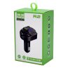 Modulator FM Bluetooth R2, incarcator auto 2 porturi USB + 1 port PD, 5V/3.1A, ecran LED, negru