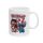 Cana ceramica personalizata, design Stitch Japan, 330 ml, alba