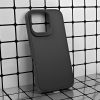 Husa protectie Apple iPhone 16 Pro, Matt TPU My Choice, silicon moale, neagra