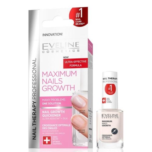 Tratament crestere unghii Eveline Cosmetics Maximum Nails Growth