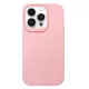 Husa protectie Apple iPhone 16 Pro, Matt TPU My Choice, silicon moale, roz pal