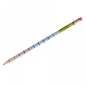   Creion cu tabla inmultirii Koh-I-Noor, duritate HB, cu guma de sters