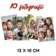 Set 10 fotografii cu imaginea ta, 13 x 18 cm