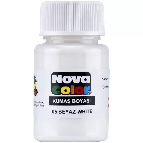 Set vopsea pentru textile Nova Color, 12 X 30 ml
