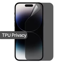  Folie Privacy TPU iPhone 17 Pro Max, Hydrogel, anti-spion, mata, ultra subtire, regenerabila
