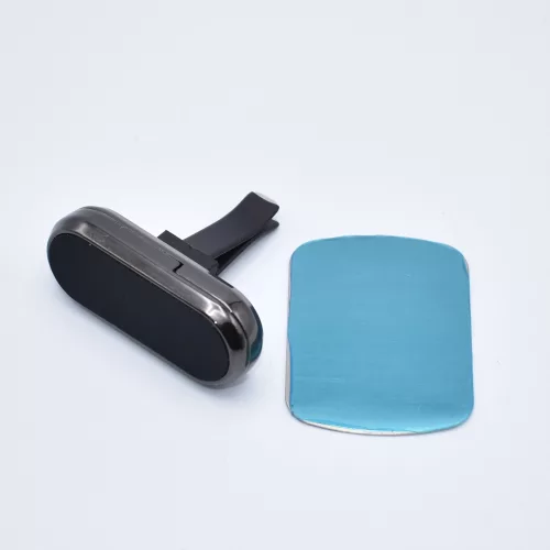 Suport auto magnetic C70, functie odorizant, prindere la ventilatie, negru