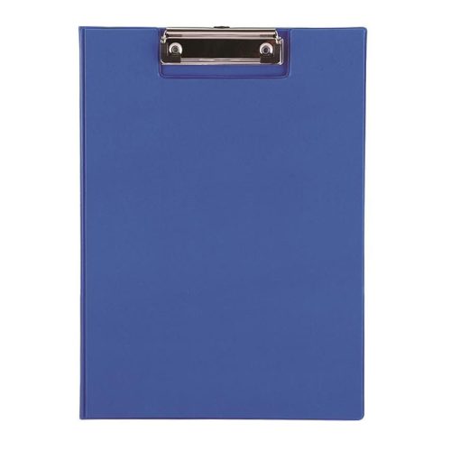 Clipboard din carton plastifiat simplu, A4, albastru