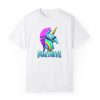 Tricou personalizat alb, copii/adulti, design Llama Unicorn, modal, diverse marimi