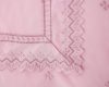 Lenjerie pat Fancy Embroidery RL 12 Pink, 100% bumbac, husa 140 x 200/220 cm, 1 fata perna 60 x 70 cm