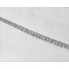 Lenjerie pat Zensation Ball Fringe White, micropercal, husa 140 x 200/220, 1 x fata perna 60 x 70 cm