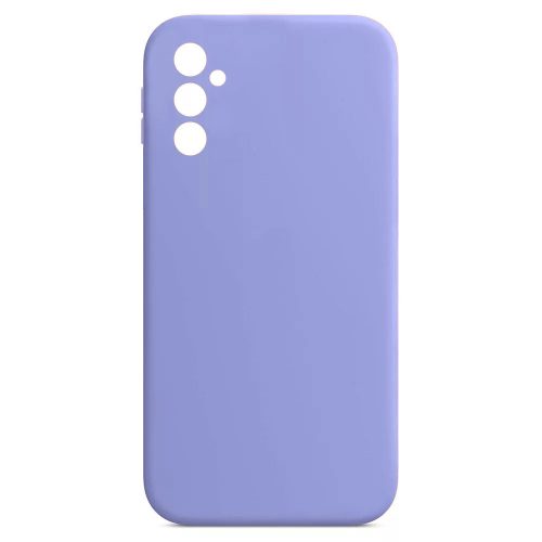 Husa Samsung Galaxy A13 5G Luxury Silicone, catifea in interior, violet