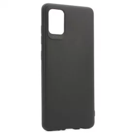  Husa Samsung Galaxy A51, Matt TPU My Choice, silicon moale, protectie camere, neagra