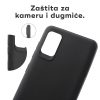 Husa Samsung Galaxy A51, Matt TPU My Choice, silicon moale, protectie camere, neagra
