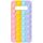 Husa antistres Pop It! pentru Samsung Galaxy S10, multicolora