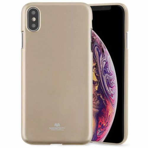 Husa de protectie Mercury Goospery pentru Huawei P40, jelly case, aurie