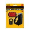 Set lumini pentru bicicleta Kodak, 2 moduri de iluminare, 50 lm, 30 m, IP44, far, stop, negru