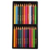 Set mini creioane colorate Flair Creative FA 8051, triunghiulare, 24 culori
