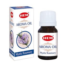   Ulei esential pentru aromaterapie Hem Mystic Rosemary, aroma rozmarin, 10 ml, cu picurator