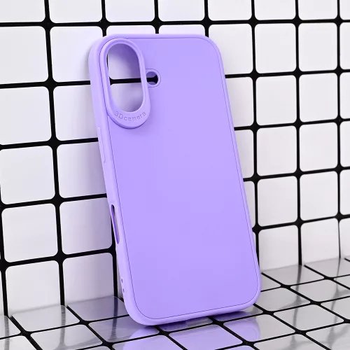 Husa protectie Apple iPhone 17 Pro Max, Matt TPU My Choice, silicon moale, mov