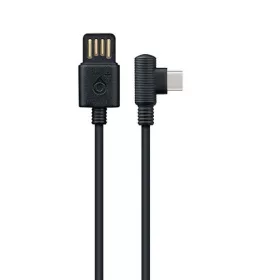   Cablu de date si incarcare OnePlus, conector Type C la 90 grade, 2A, 1 metru, negru