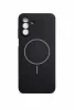 Husa Samsung Galaxy A17, Luxury Silicone Magsafe, protectie camera, catifea in interior, neagra